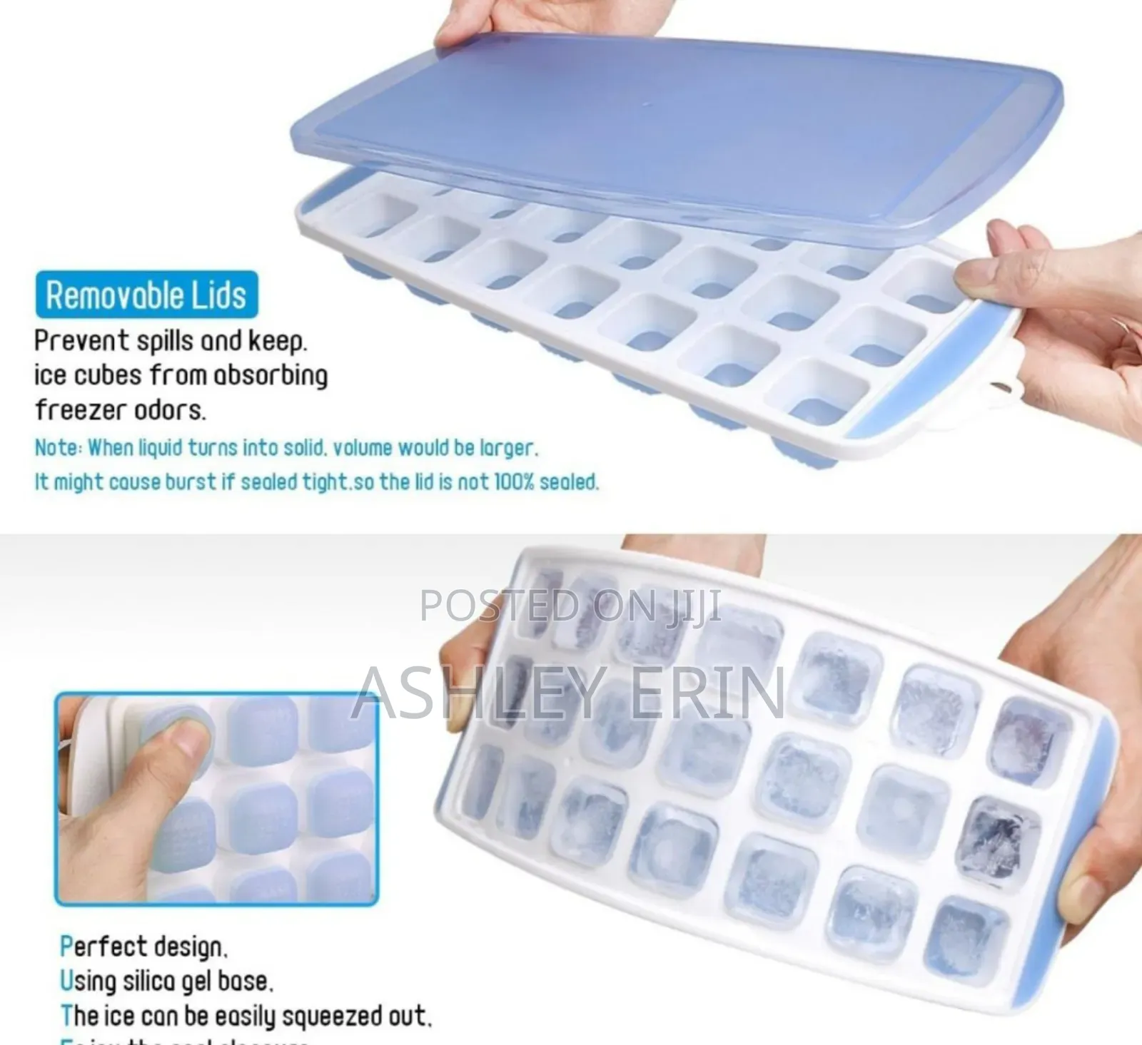 Silicone Ice Cube Tray