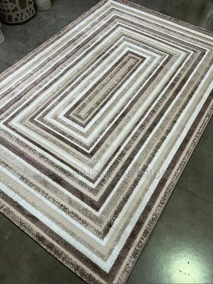 Turkish Carpet in Cream and Gold