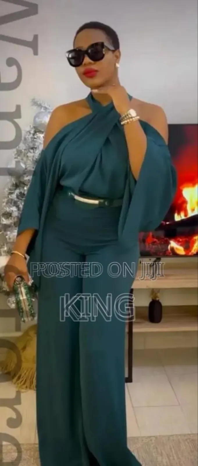 Womens Jumpsuit 2piece Design Outfit