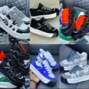 Naked Wolfe Sneakers. Leather and Suede