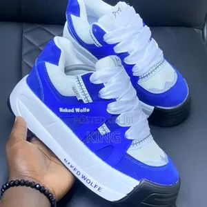 Bluey Naked Wolfe Slider Sneakers. New