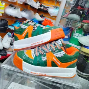 Naked Wolfe Slider Troph Sneakers Orange