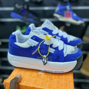 Naked Wolfe Slider Bluey Sneakers.