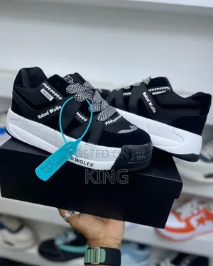 Naked Wolfe Slider Muscle Black Sneakers