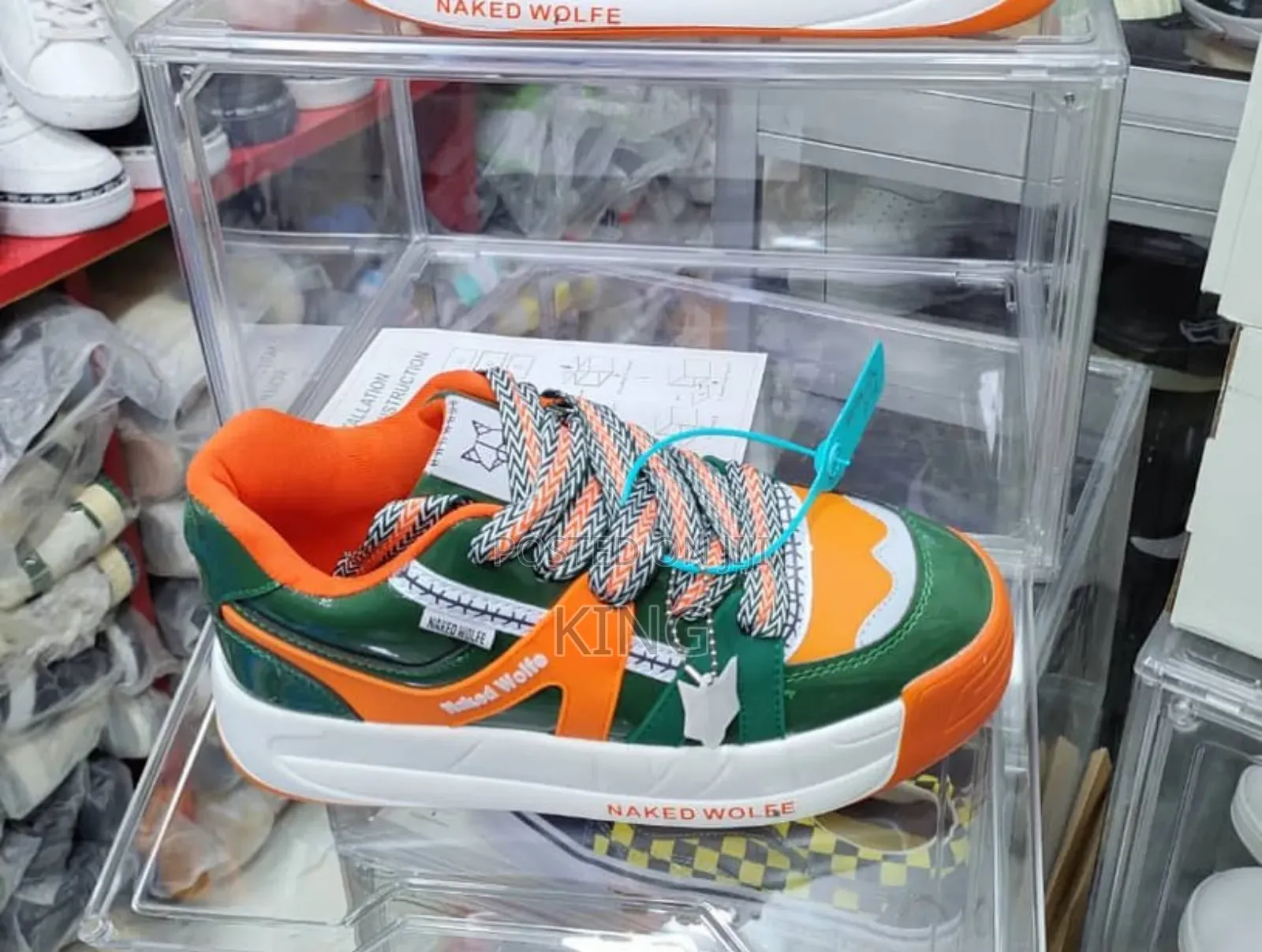 Naked Wolfe Sneakers Expreso Orange