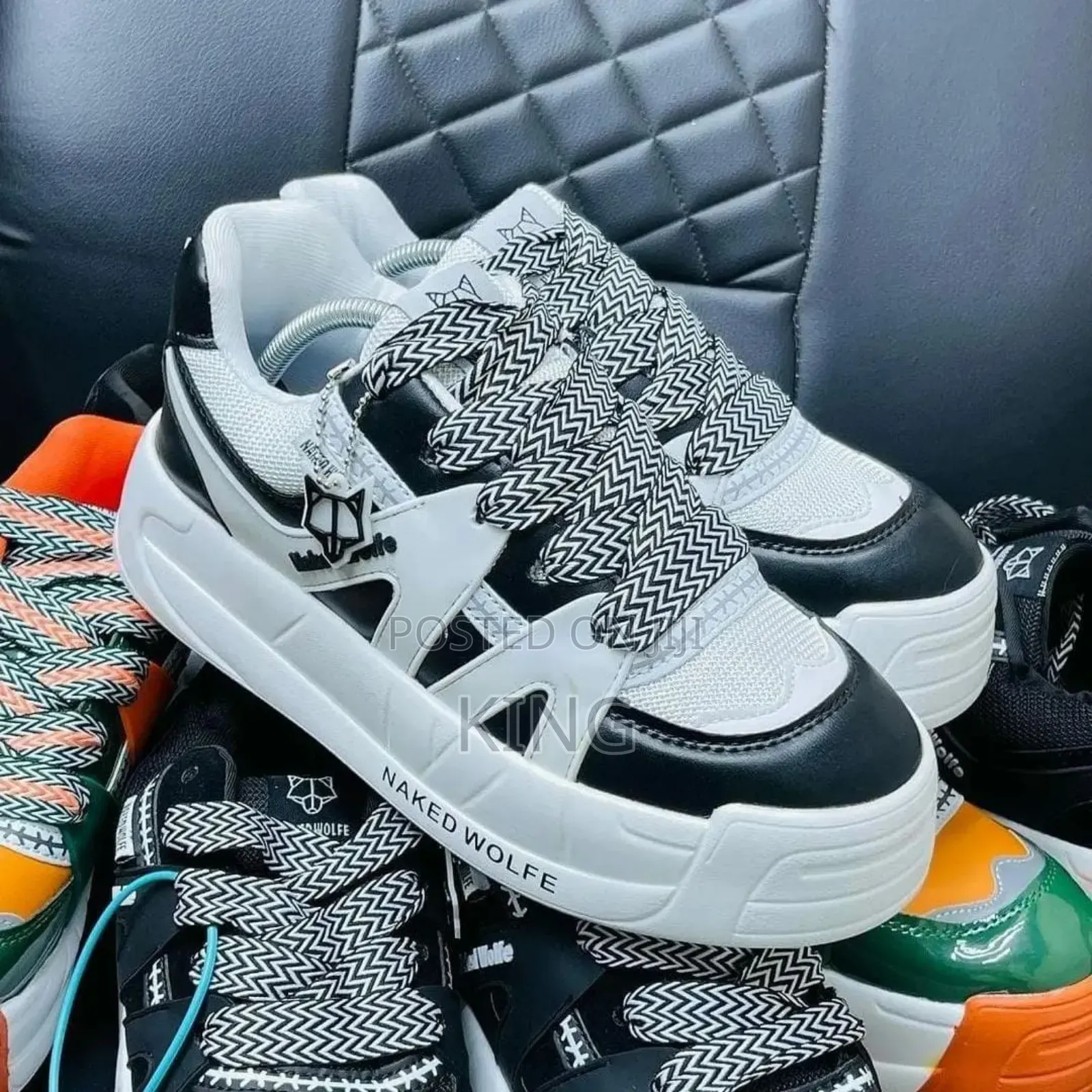 Naked Wolfe Sneakers Expreso Orange