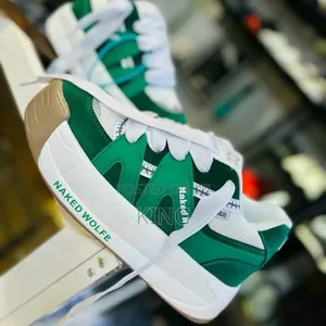Naked Wolfe Sneakers. Greenie
