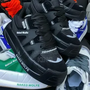 Naked Wolfe Sneakers. Mid -Black