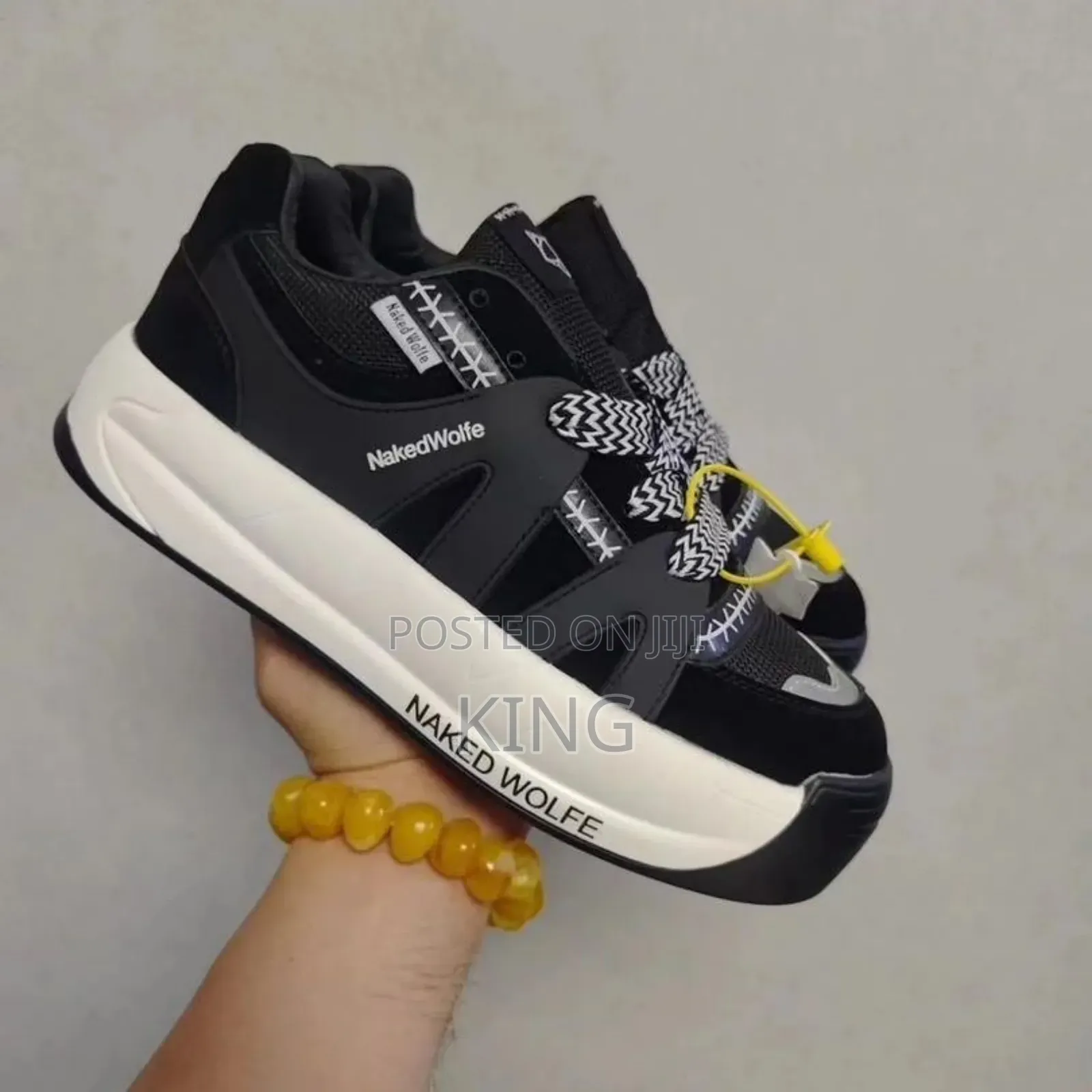 Naked Wolfe Sneakers. Mi Black