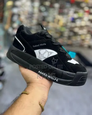 Naked Wolfe Sneakers. Black Feel