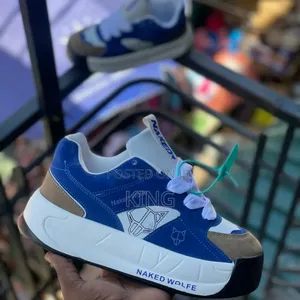 Naked Wolfe Sneakers. Big Time Blue