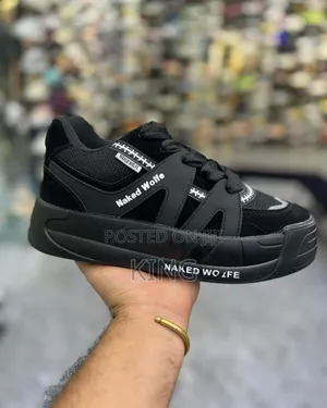 Naked Wolfe Sneakers. Den Black.