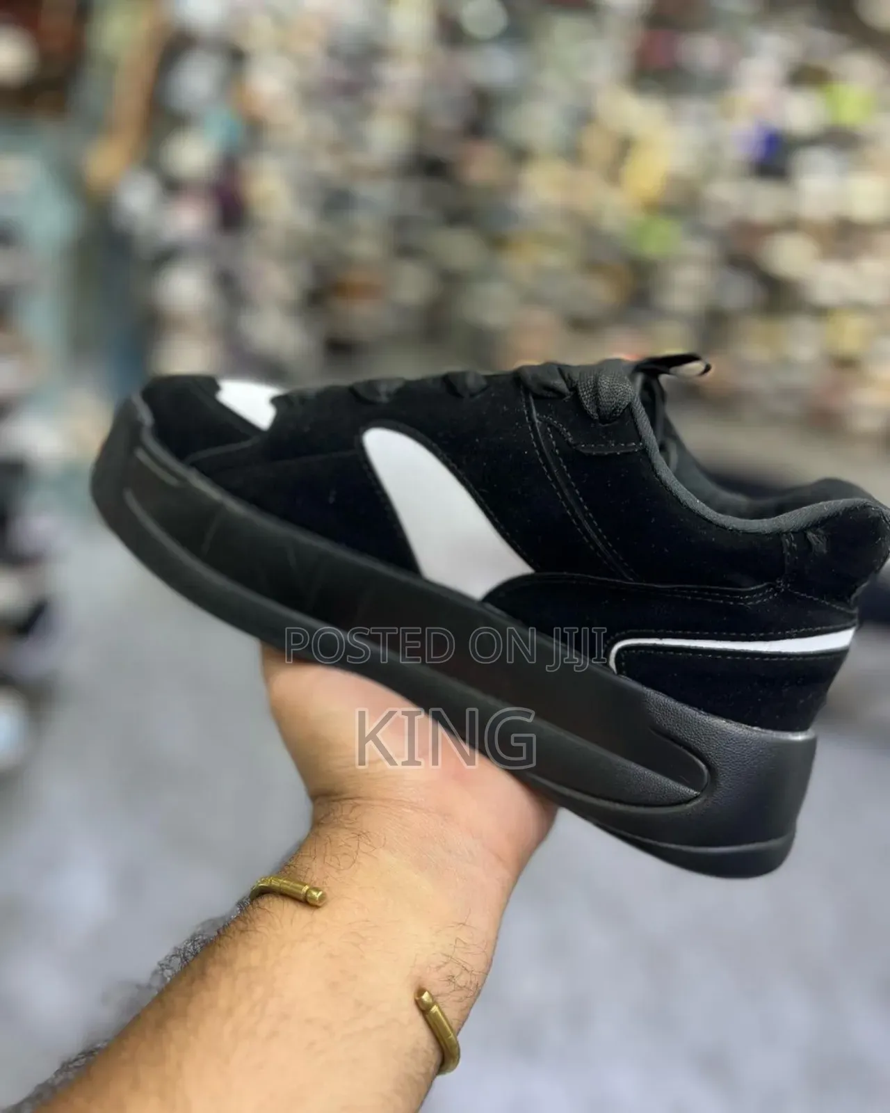 Naked Wolfe Sneakers. Perfect Black