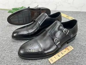Original Bobby Cavalry Double Strap Monk Oxford Gentle Shoes