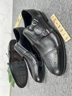 Original Bobby Cavalry Double Strap Monk Oxford Gentle Shoes