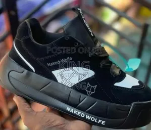 Naked Wolfe Sneakers. Blackish. New