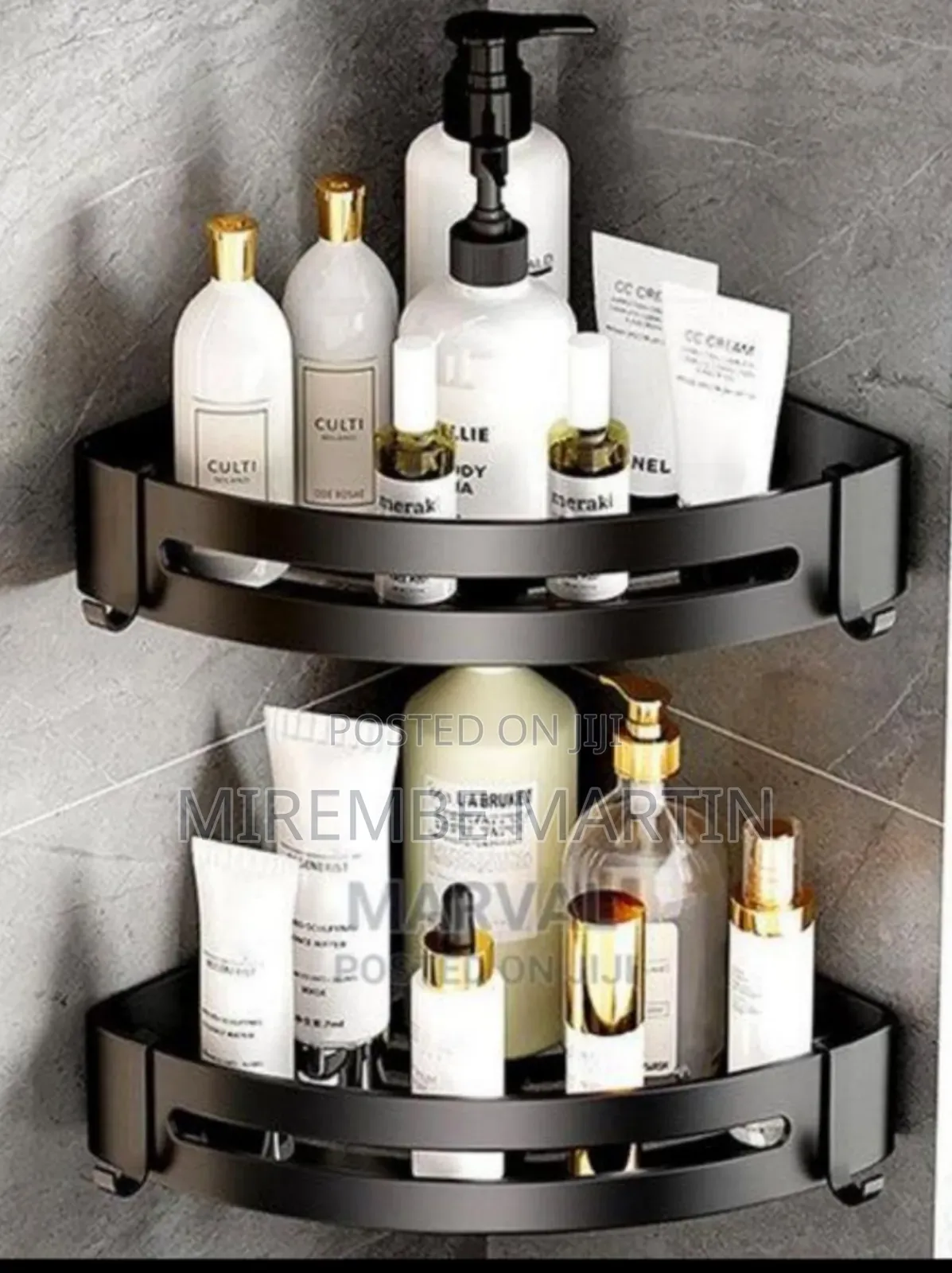 Double Bathroom Rack