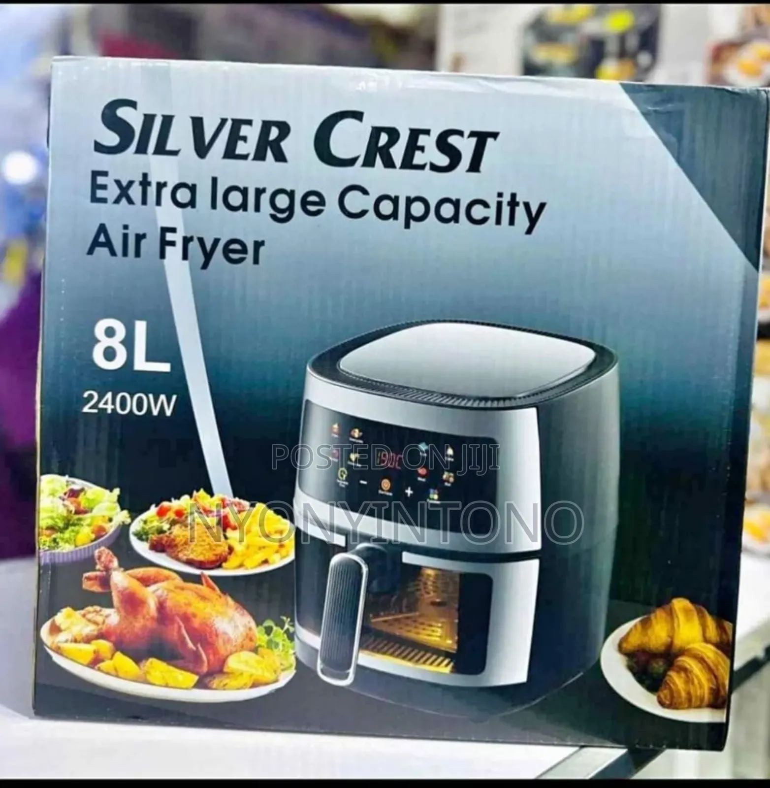 Silver Crest 8litres Extra Large Air Fryer.