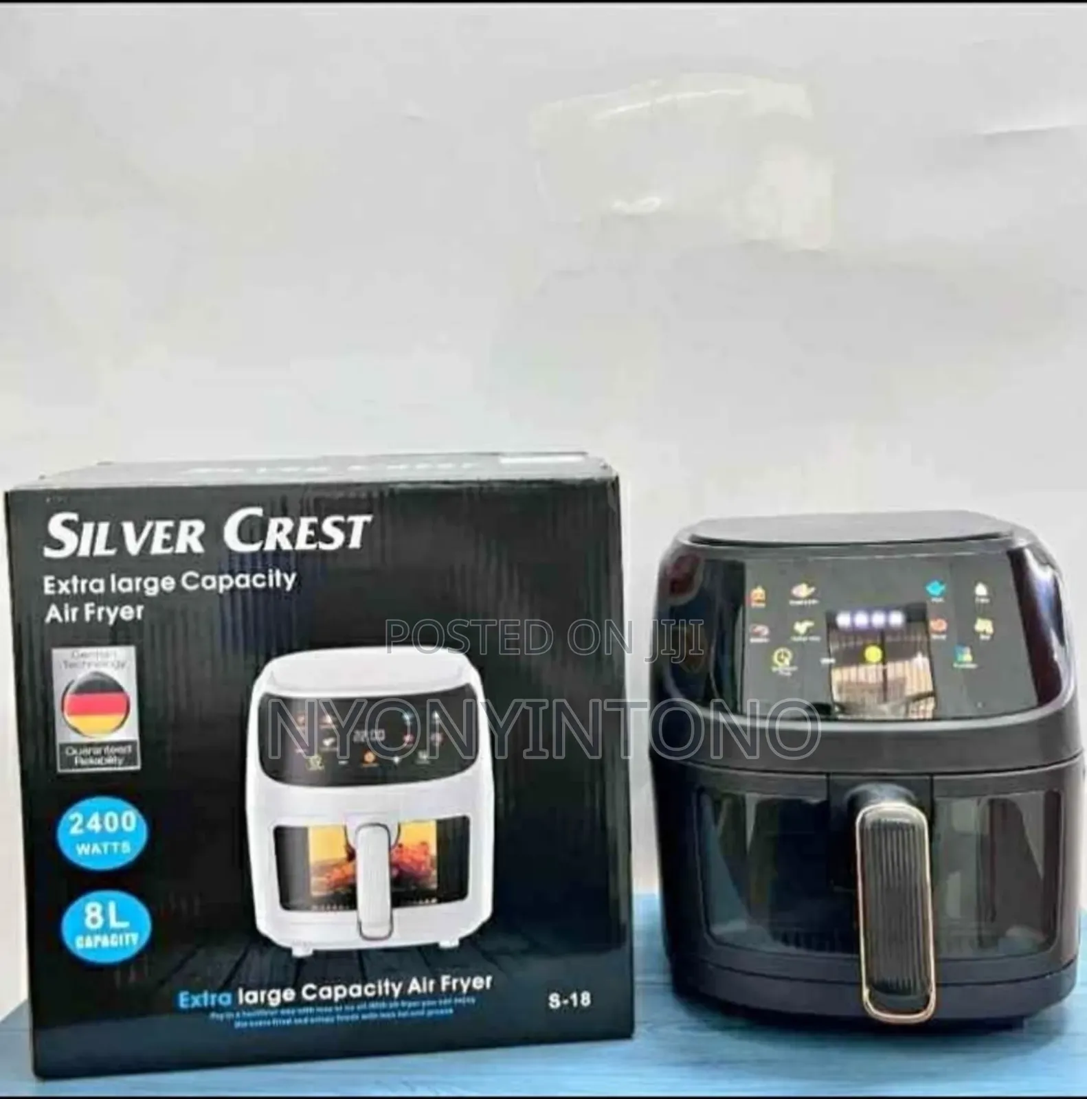Silver Crest 8litres Digital Air Fryer.