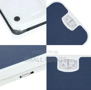 Flat Health Accurate Mechanical Dial Bathroom Scale