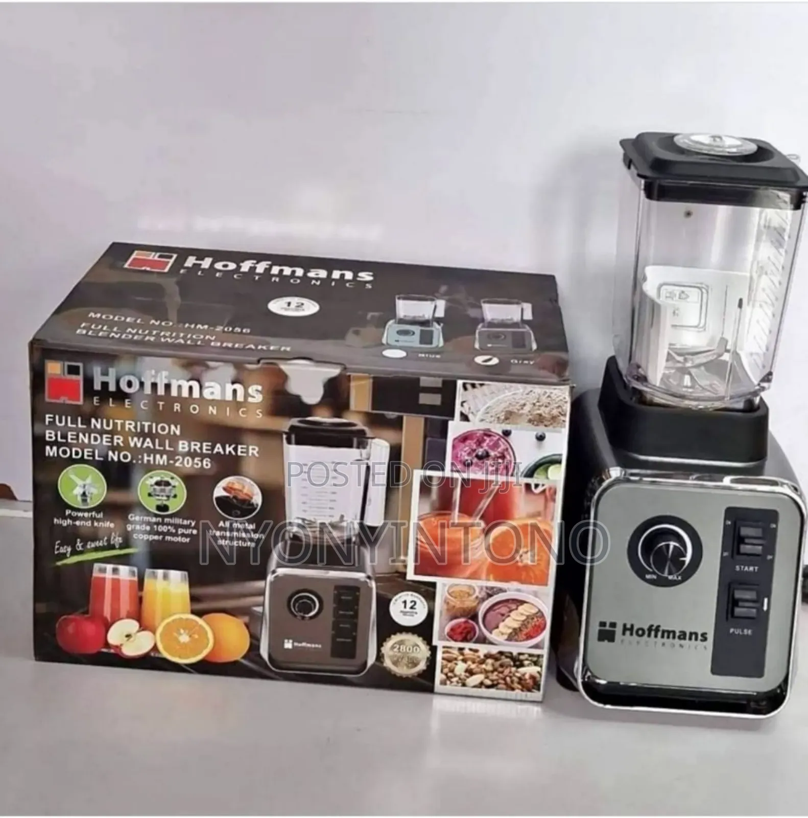 Hoffman's Heavy Duty Blender With a Powerful Motor