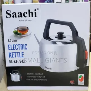 Saachi Automatic Stainless Steel Electric Kettle - 3L