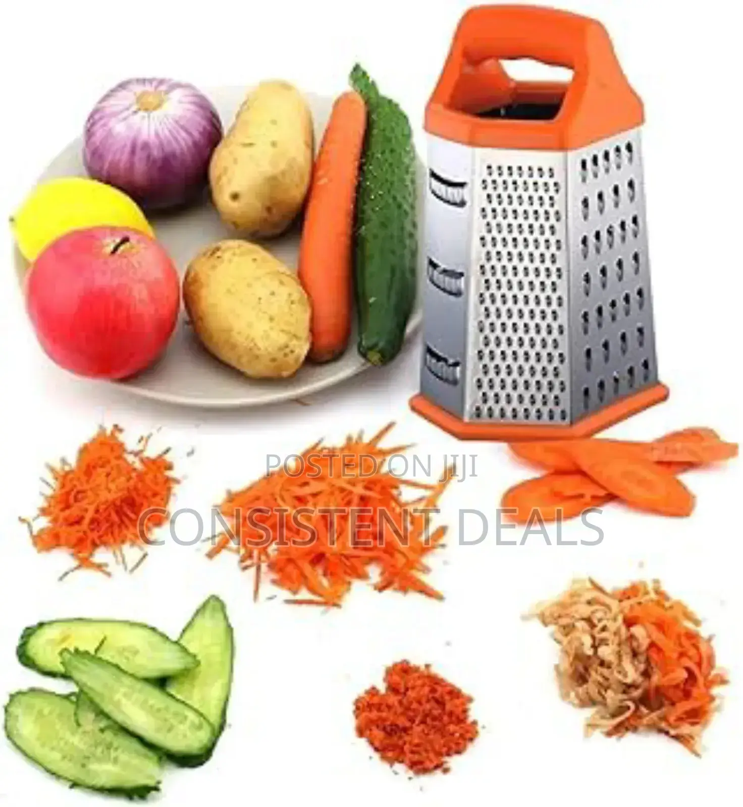 Multifunction Stainless Steel Kitchen Vegetable Grater