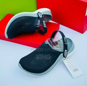 Crocs For Literide. Navy Blue, Black