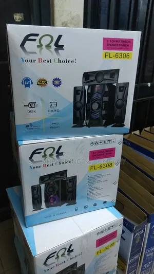 F L 3.1 Ac/Dc Fm/Bt/Usb Sub Woofer System - Black (1YR WRTY)