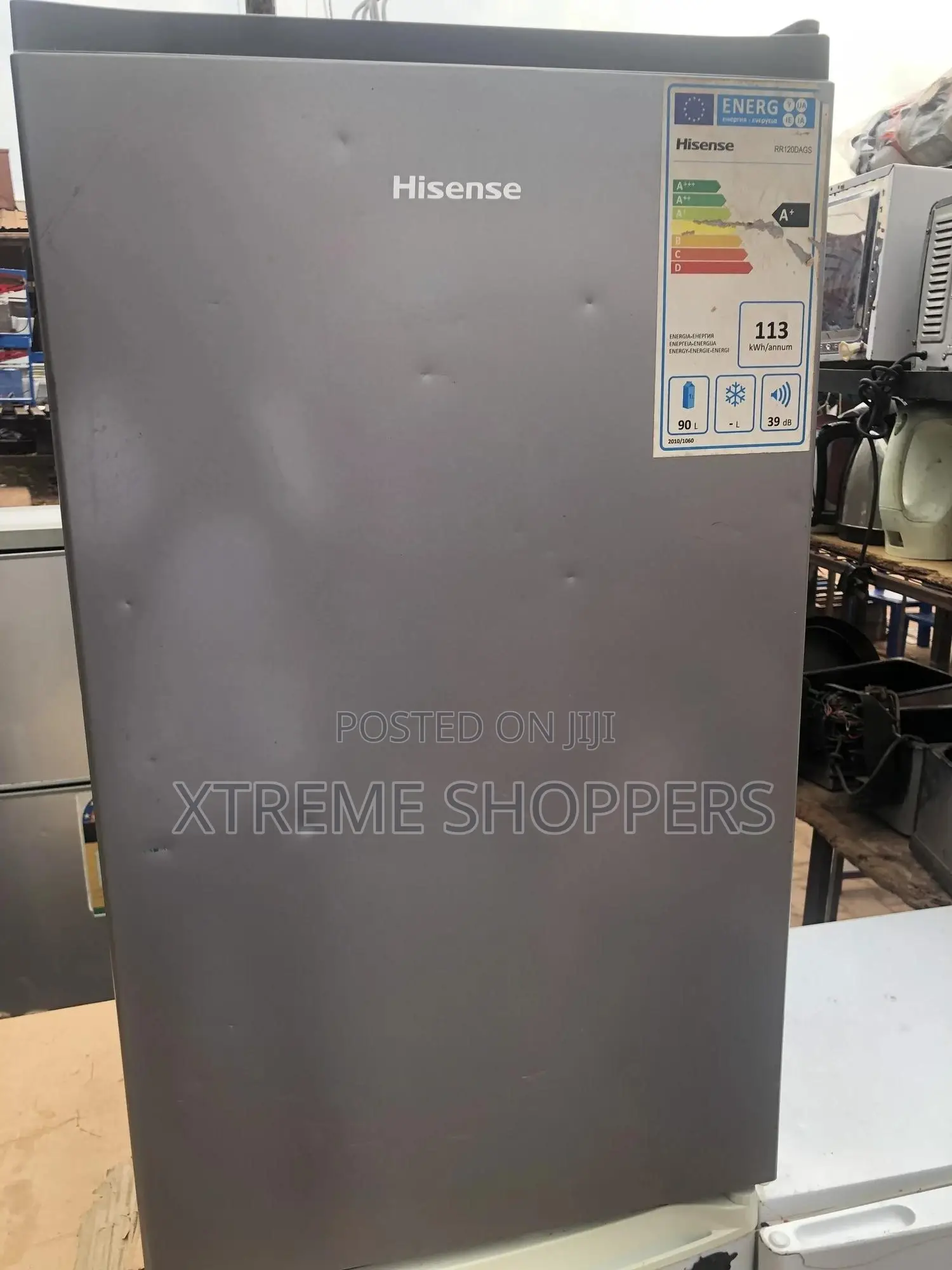 Excellent Hisense Refrigerator/ Fridge Single Door 120liters
