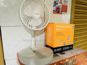 Rechargable Adjustable Telescope Table Fan