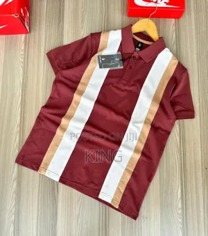 Realest Collar Stripe Tshirt