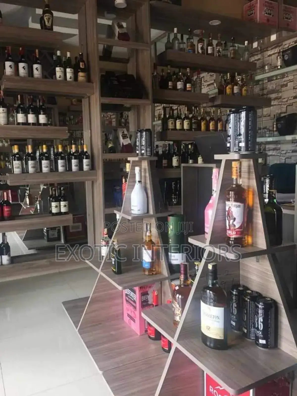 Wine Shop Shelves Call