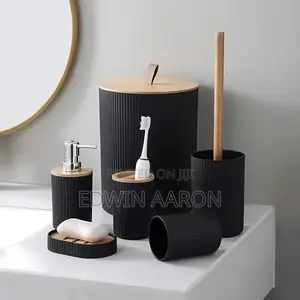 6pcs Bathroom Set Accessories