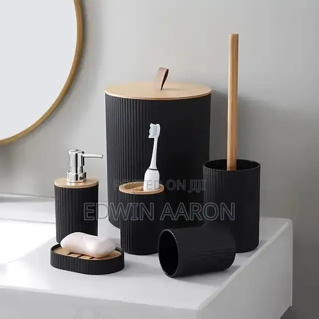 6pcs Bathroom Set Accessories
