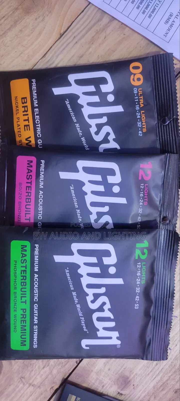 Gibson Guitar Strings/ Electric Guitar Strings