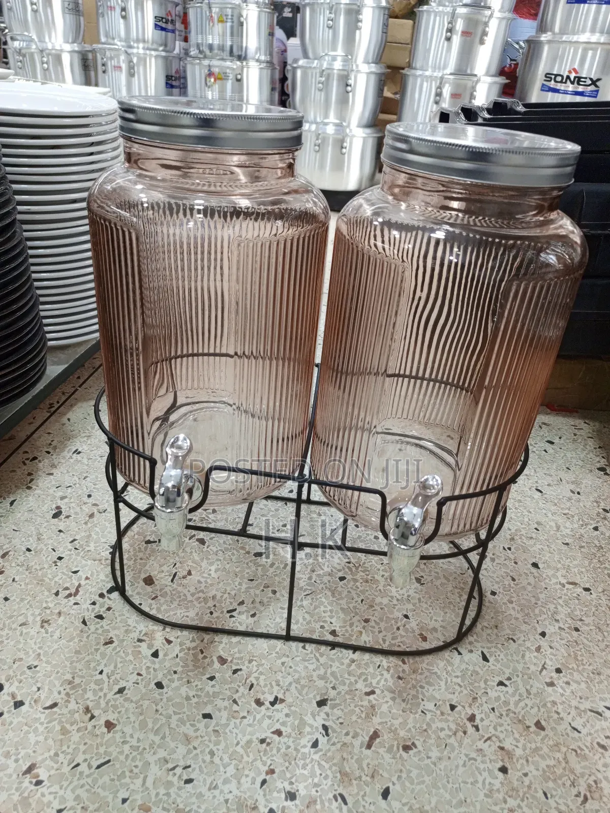 10L Double Juice Dispenser