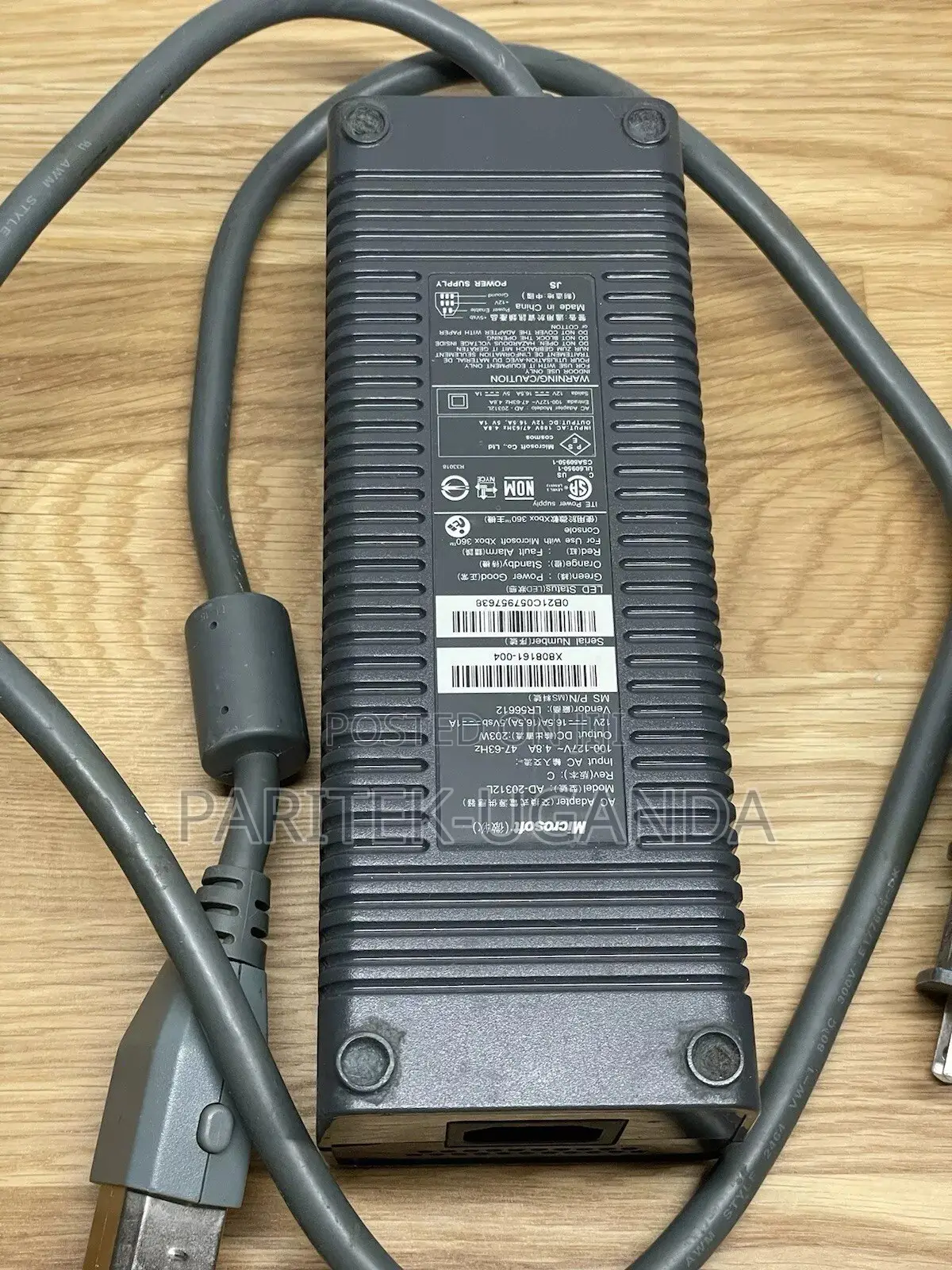 Plug AC Adapter Power Supply Brick Cable