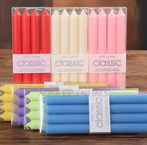 4pcs European Style Candle Stick Scented Candle