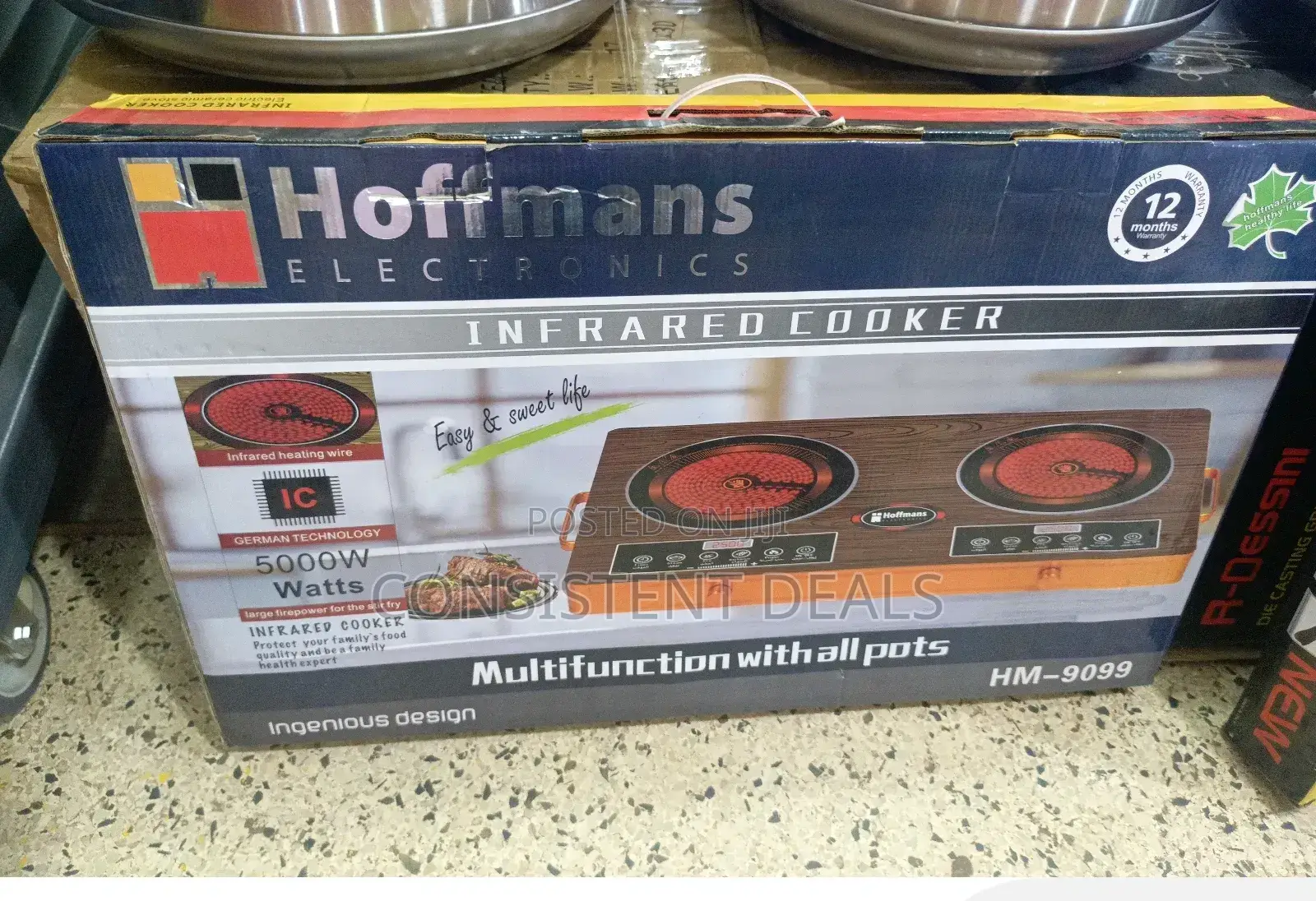 Hoffman Double Infrared Cooker