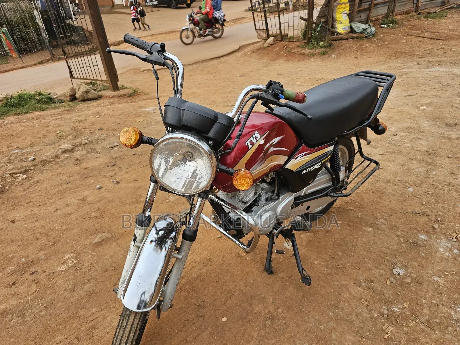 TVS XL 100 2017 Red