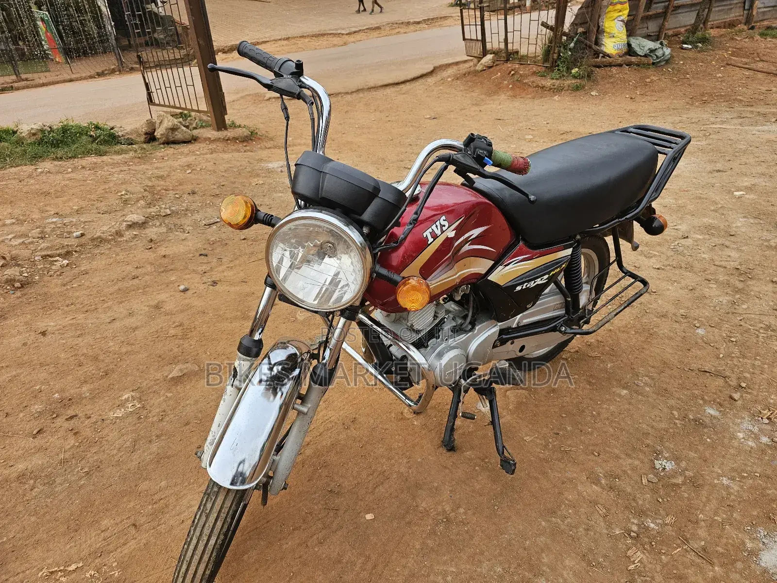 TVS XL 100 2017 Red