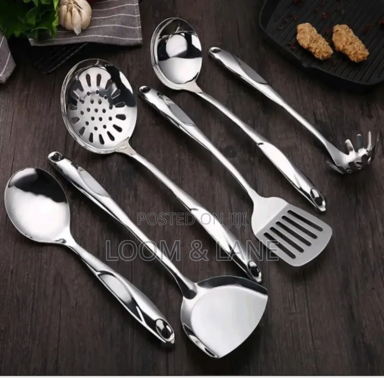 Stainless Steel Cooking Utensils Set