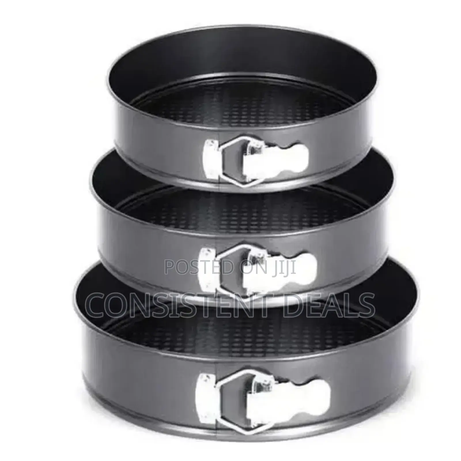 3pcs Round Cake Molds/Pan