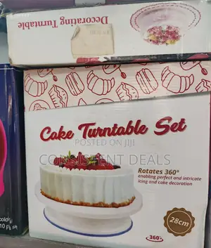 Cake Turntable Set