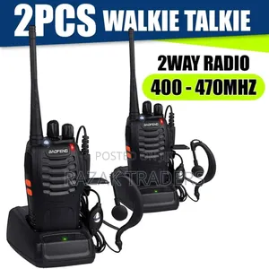 2pcs Baofeng Walktalkies 2way With Earphones
