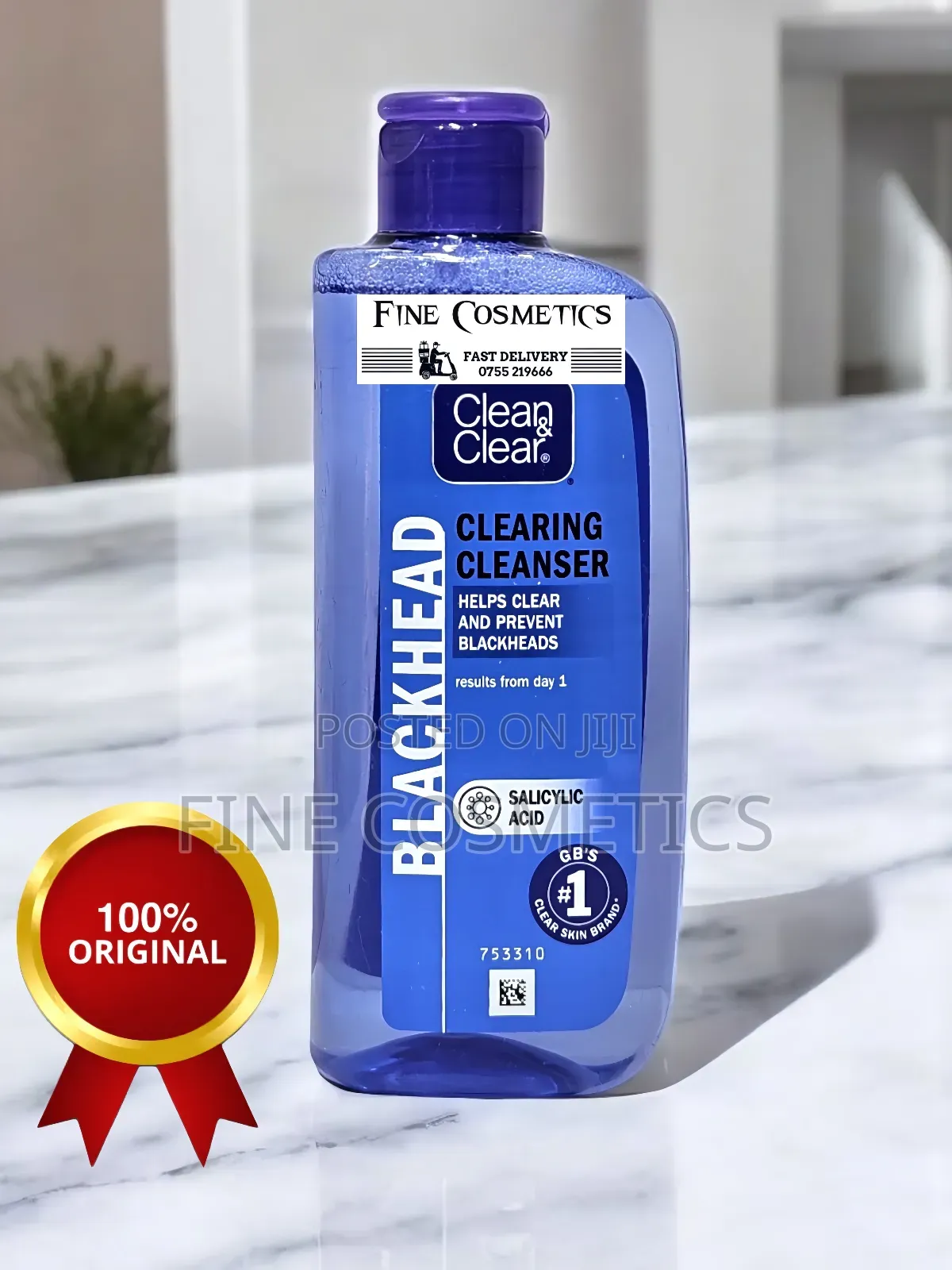 CLEAN and CLEAR Blackhead Clearing Cleanser With Salicylic.