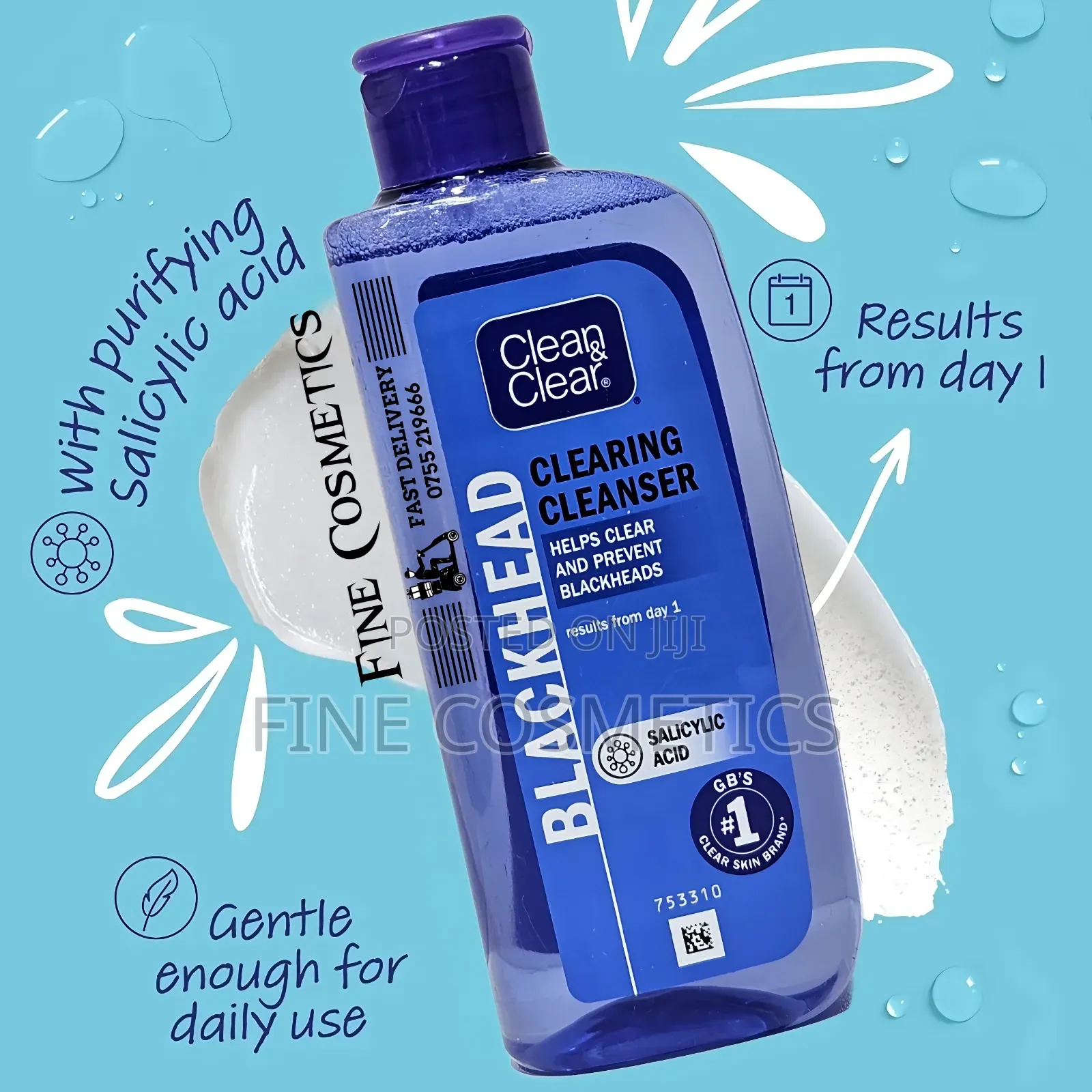 CLEAN and CLEAR Blackhead Clearing Cleanser With Salicylic.