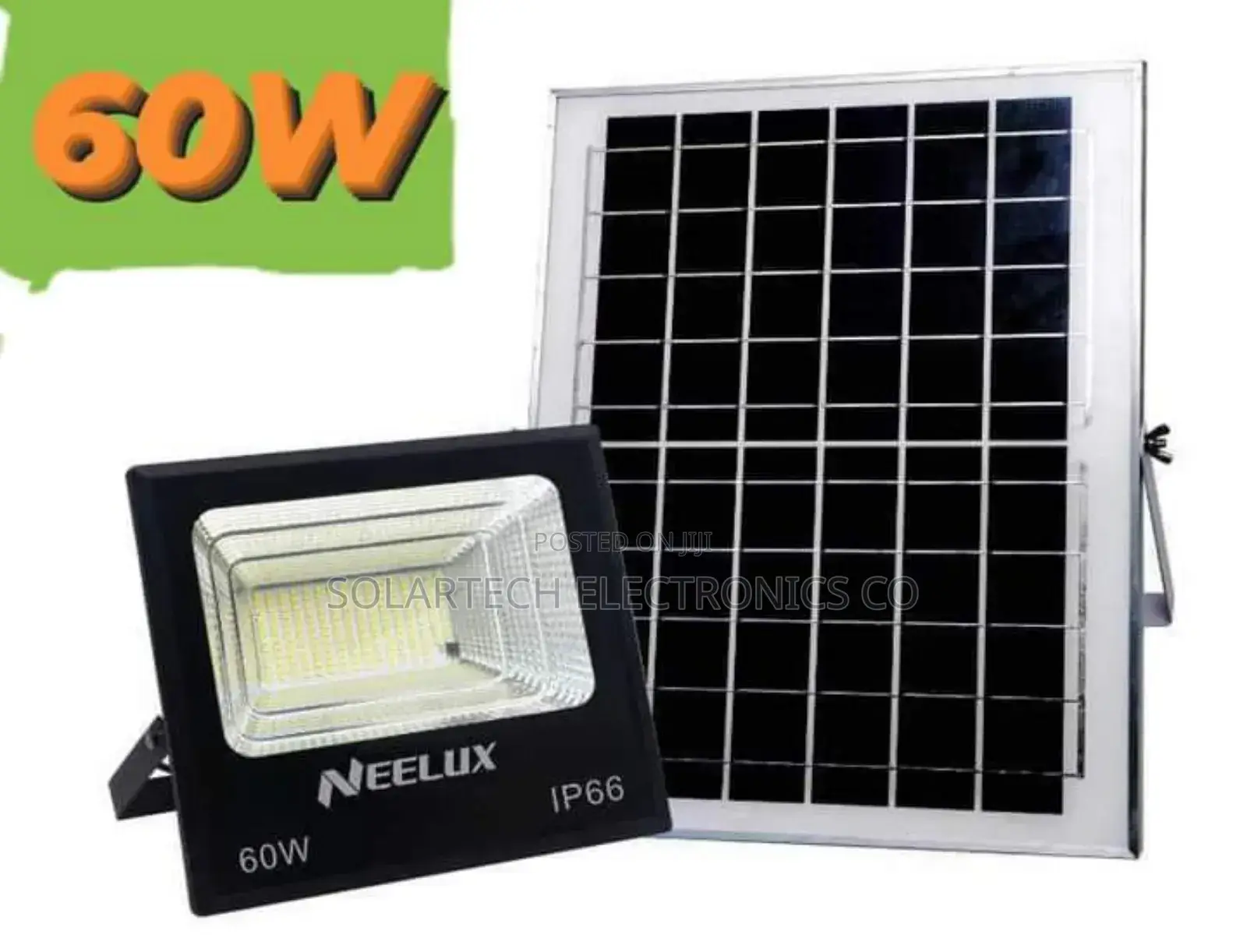 60W Neelux Solar Flood Lights PST