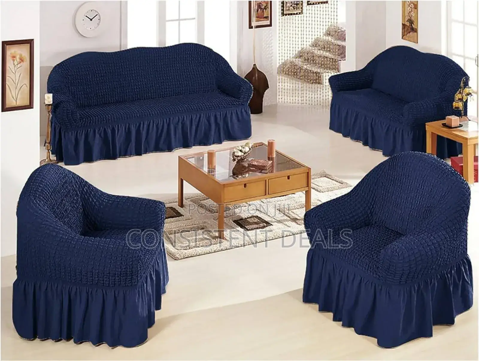 2:2:1 5 Seater Sofa Covers/ Chair Cover